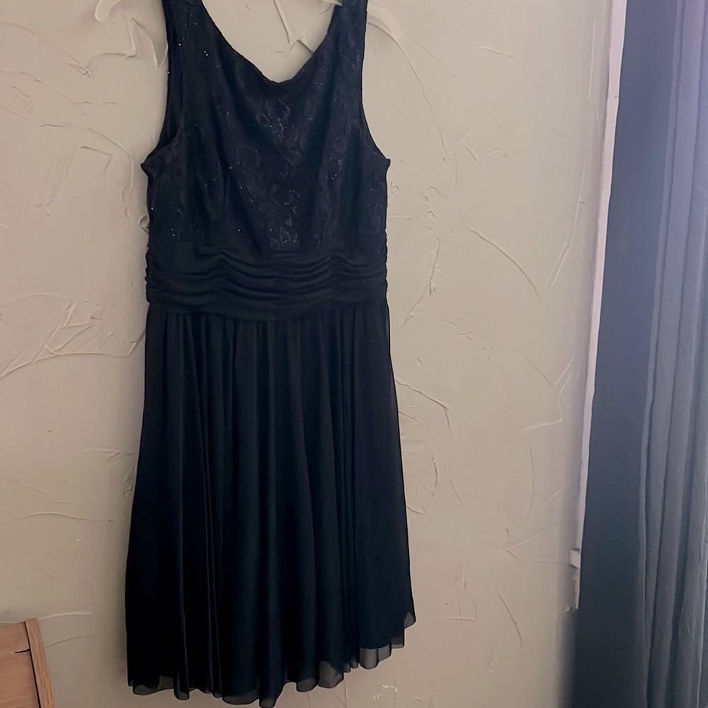 Navy blue prom dress size 12